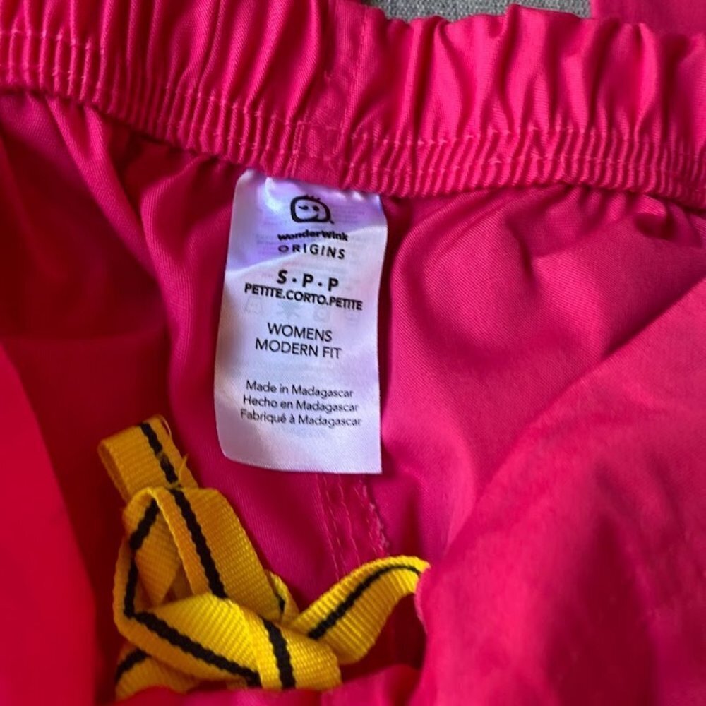 WonderWink Origins 5126P Modern Fit Scrub Pants, Small Petite - Picture 4 of 7